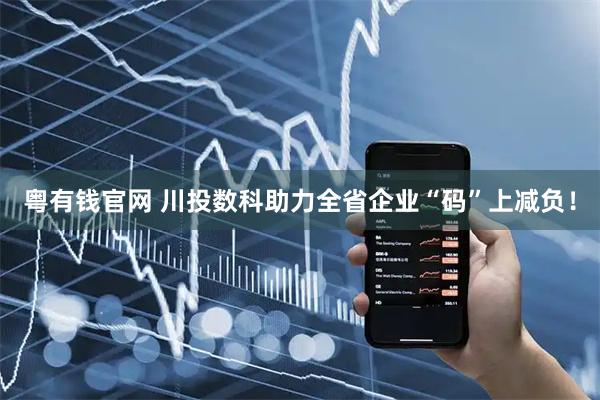 粤有钱官网 川投数科助力全省企业“码”上减负！